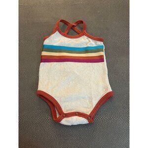L'oved Baby Tank Onesie W/ Snap Bottom 6/9M EUC
